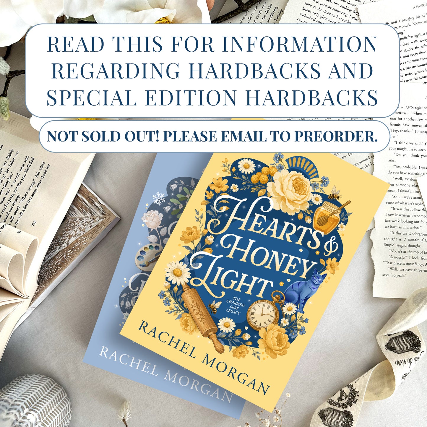 INFORMATION: Standard Hardbacks and Special Editions of FROST and HEARTS