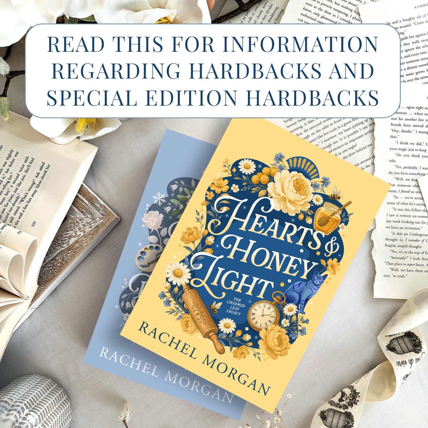 INFORMATION: Standard Hardbacks and Special Editions of FROST and HEARTS