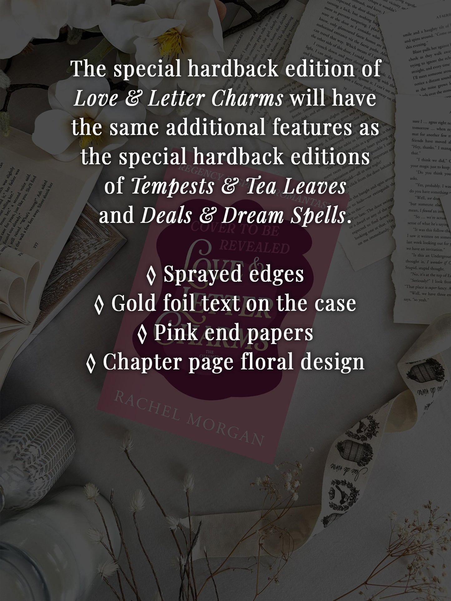 Special Hardback - LOVE & LETTER CHARMS