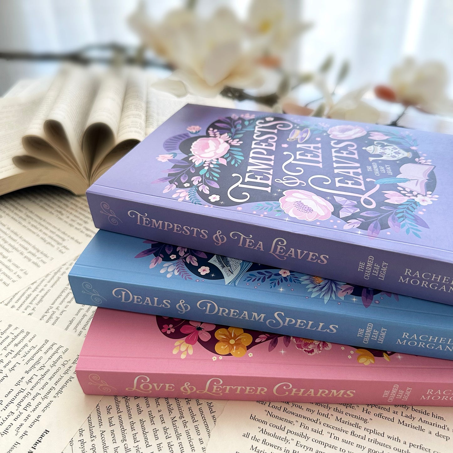 Gift Set: 3 Charmed Leaf Legacy Paperbacks