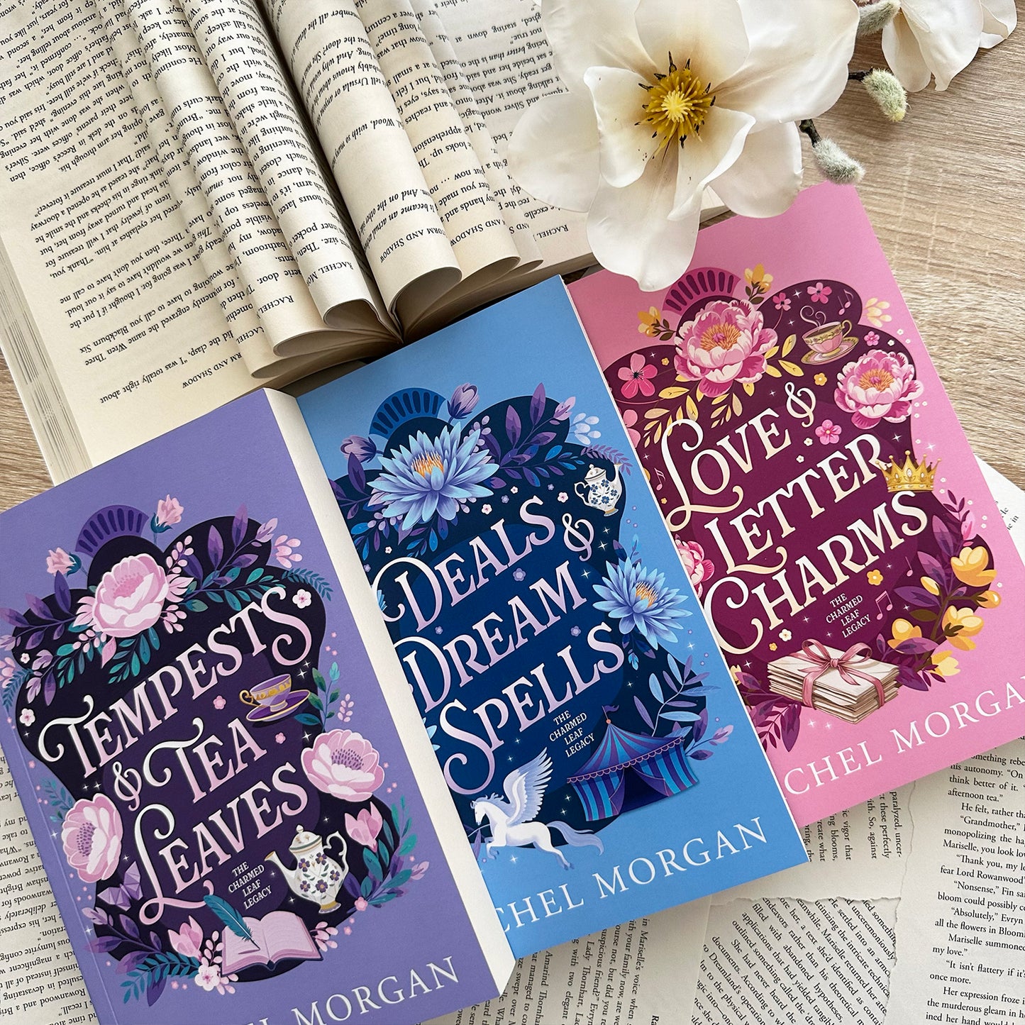 Gift Set: 3 Charmed Leaf Legacy Paperbacks