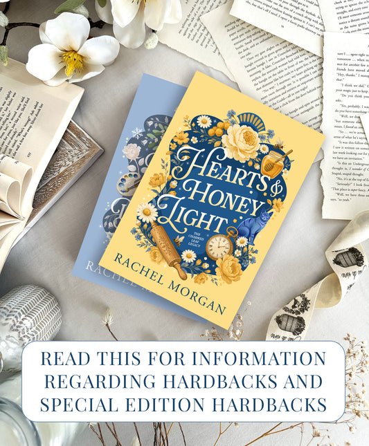 INFORMATION: Standard Hardbacks and Special Editions of FROST and HEARTS